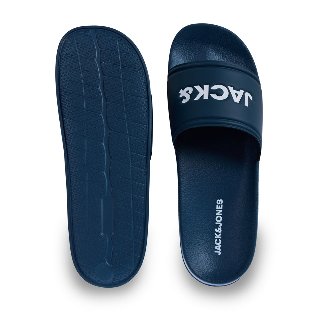 claquette Jack&Jones bleu 12184277