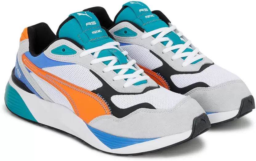 Puma Rs-Metric Sneakers white vibrant-orange 386169-01