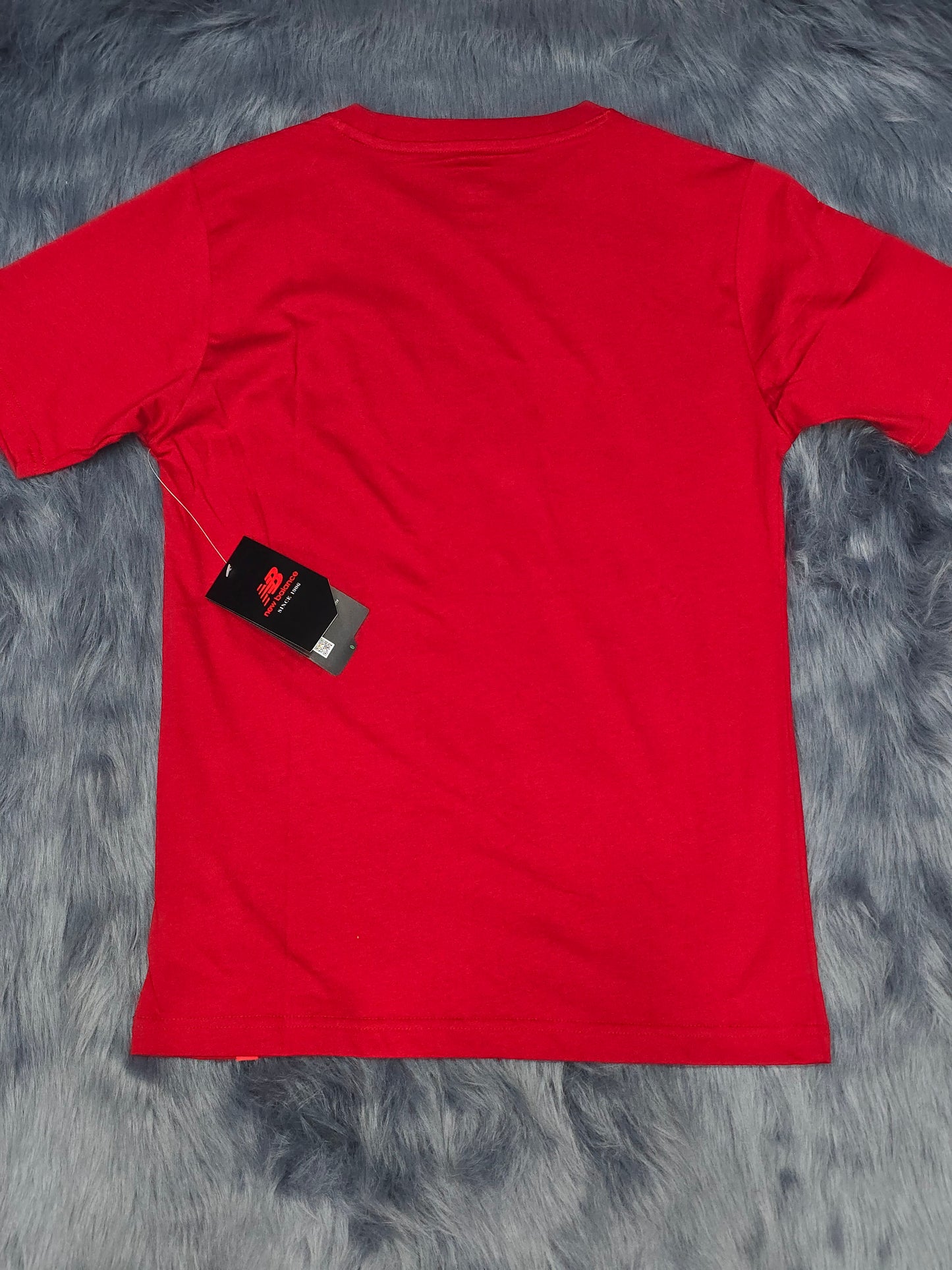 t-shirt New Balance mtl01575 red