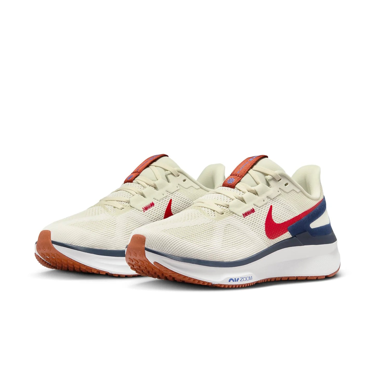 NikeAir Zoom Structure 25 'Cream Red Navy' dj7883-001