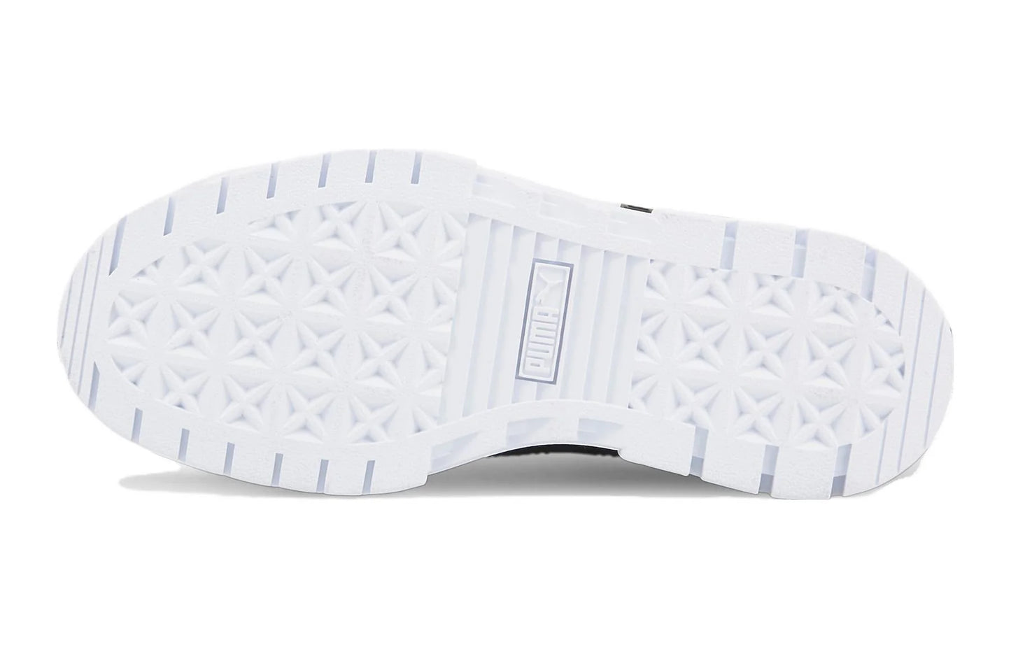 PUMA(GS) Mayze Leather 'Black Team Gold' 384527-02