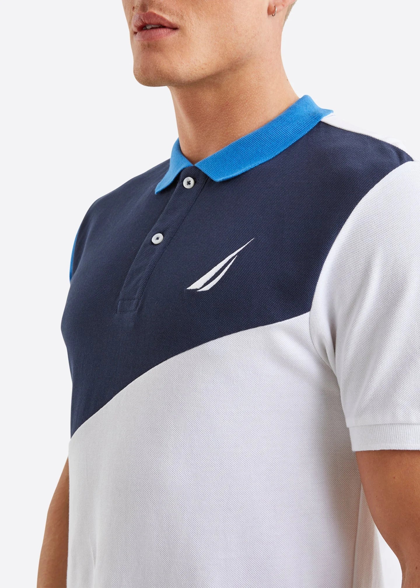 t-shirt nautica blue n1i00787(402)