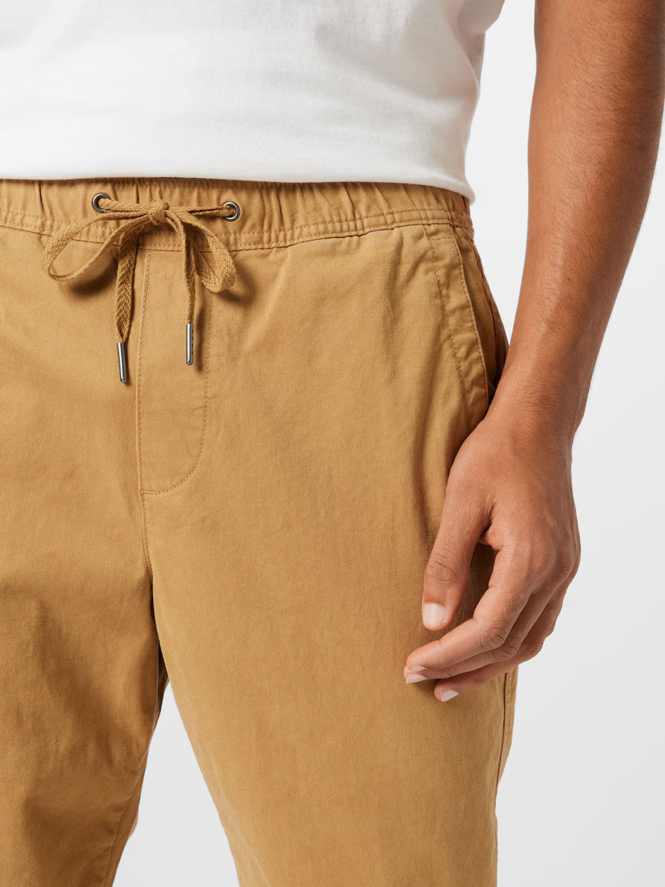 GAP Tapered Pants 'ESSENTIAL' in Light Brown 702430-08-1-0003
