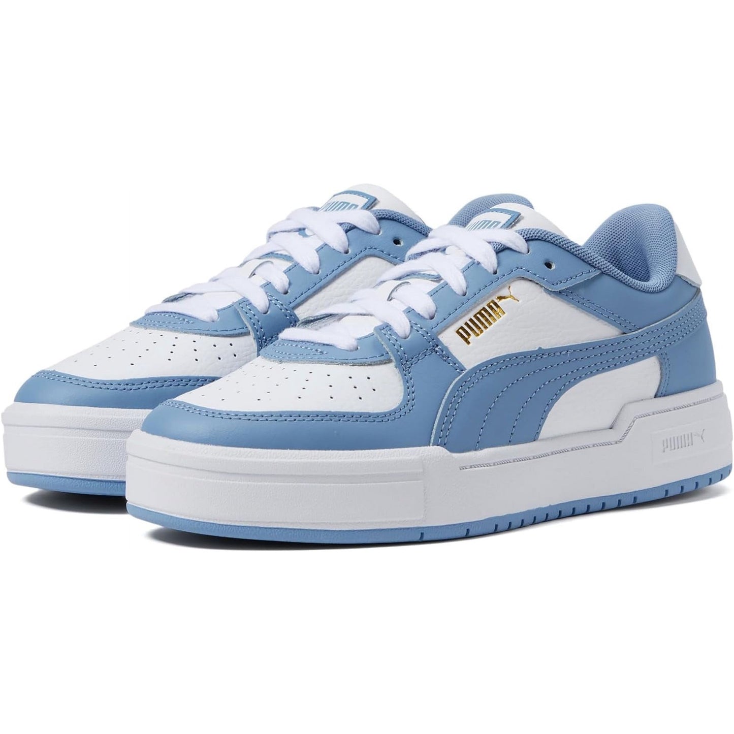 Big Kid's Puma CA Pro Classic Jr Puma White/Zen Blue (382277-19)