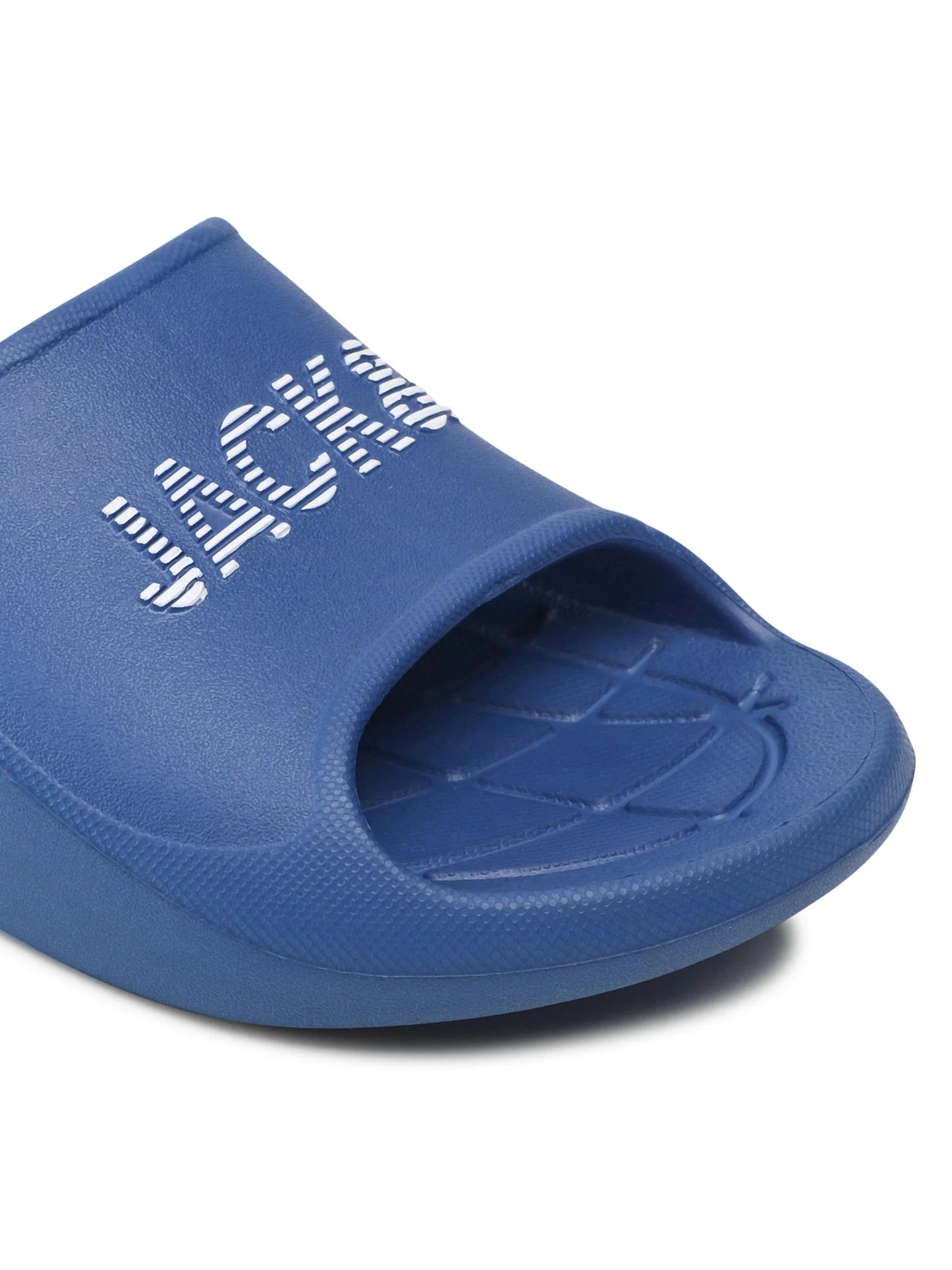 Claquette Jack & Jones plastic bleue 12204005