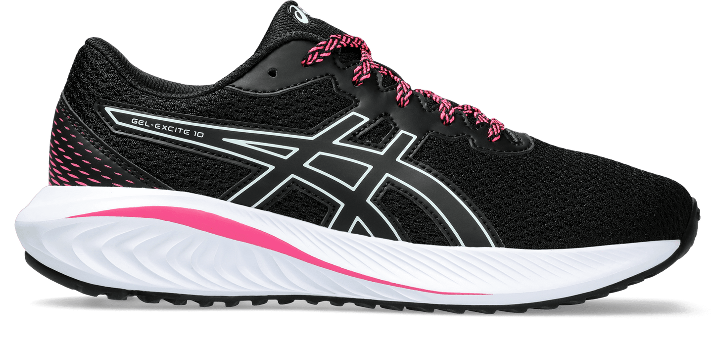 SCARPA DA RUNNING JUNIOR ASICS GEL-EXCITE 10 GS BLACK PURE AQUA 1014A298 002