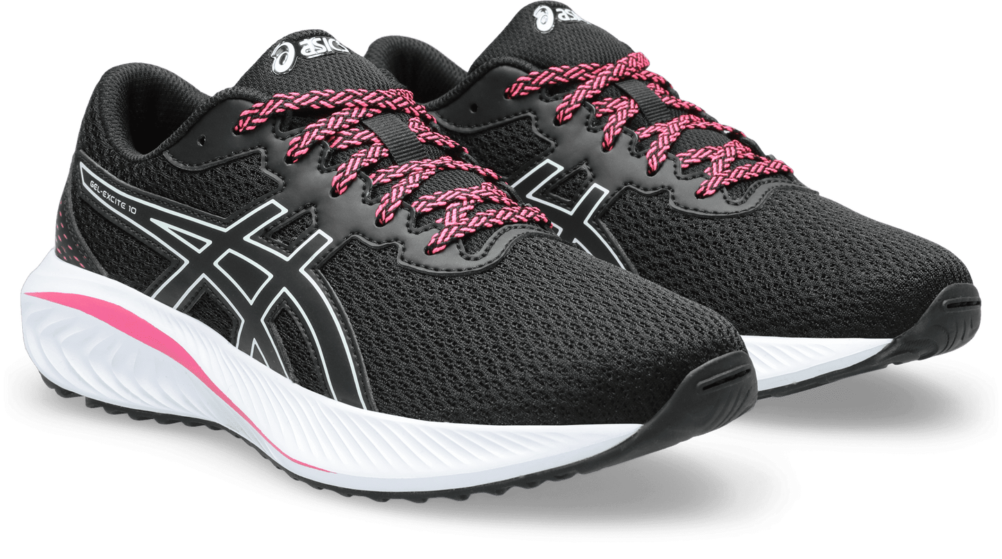 SCARPA DA RUNNING JUNIOR ASICS GEL-EXCITE 10 GS BLACK PURE AQUA 1014A298 002