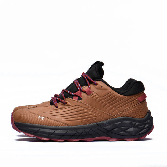 Hi-tec Fuse Trek Low WP Brwon/Red  O014052