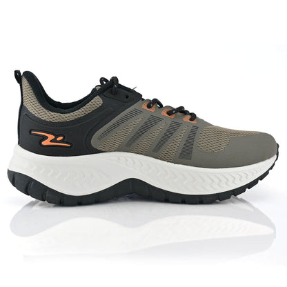 TRAIL GRIP sneakers brown and black – solid 10304M-1737