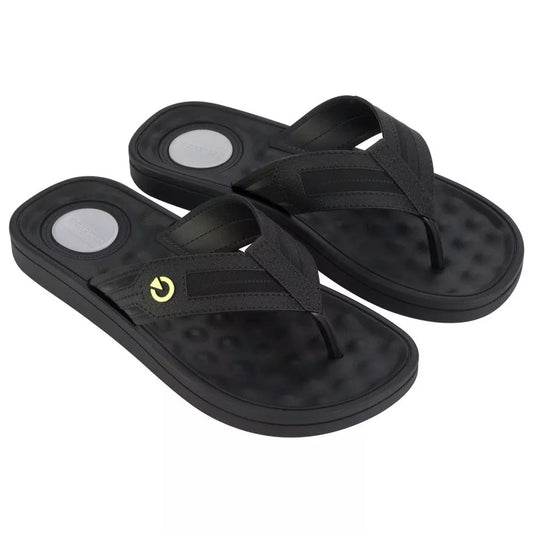 Alabama Men's Slipper Finger Black Carthage 11859-AP397