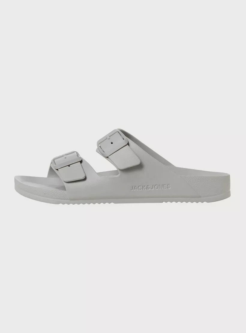 claquette Jack & Jones Men's Buckle Detail Slide Sandals | 12204004