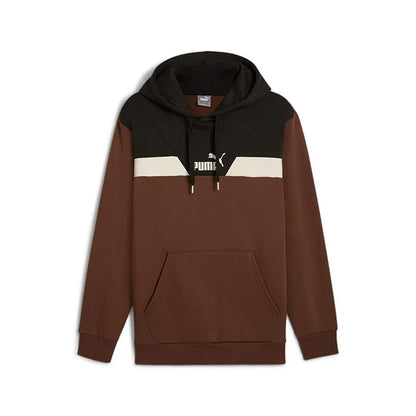 PUMA POWER Colorblock Hoodie FL Espresso 681731-65