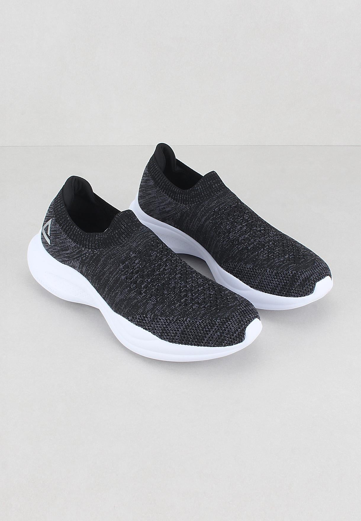 Peak Walking Shoes black grey E231541J