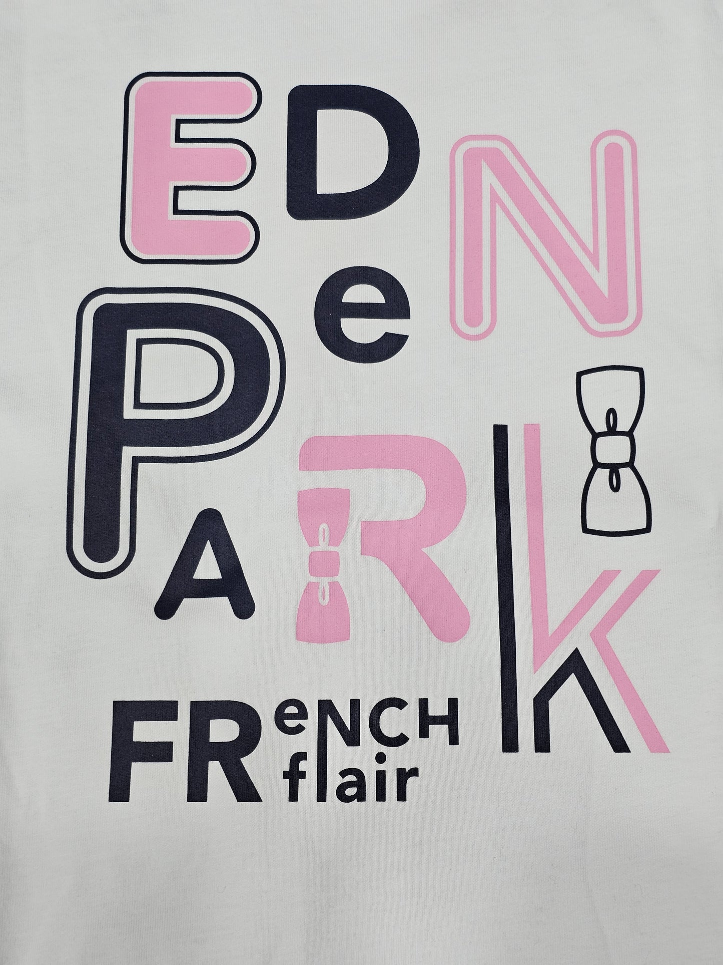 t-shirt eden park h22maitl0036 blanc