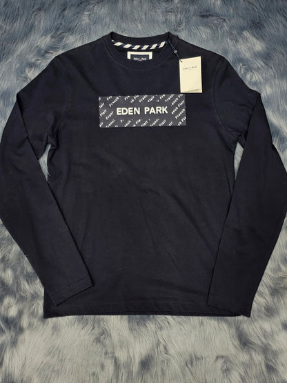 t-shirt eden park h22maitl0017 black