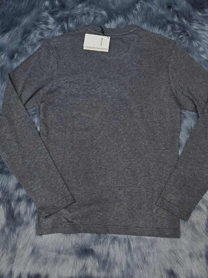 t-shirt eden park grey h22maitl0004