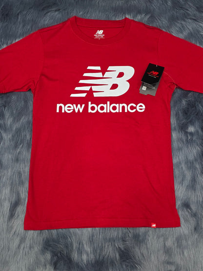 t-shirt New Balance mtl01575  red