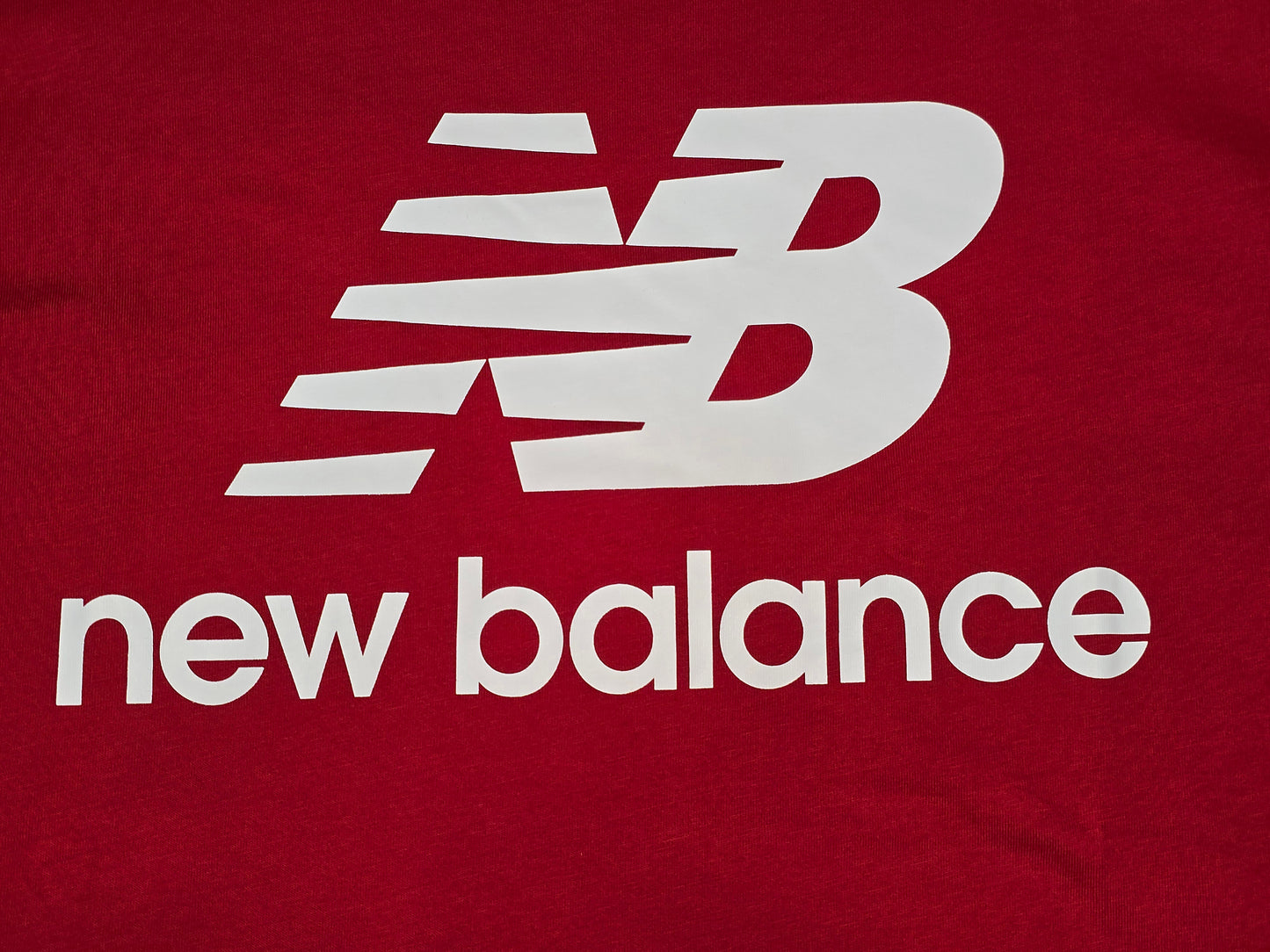 t-shirt New Balance mtl01575  red