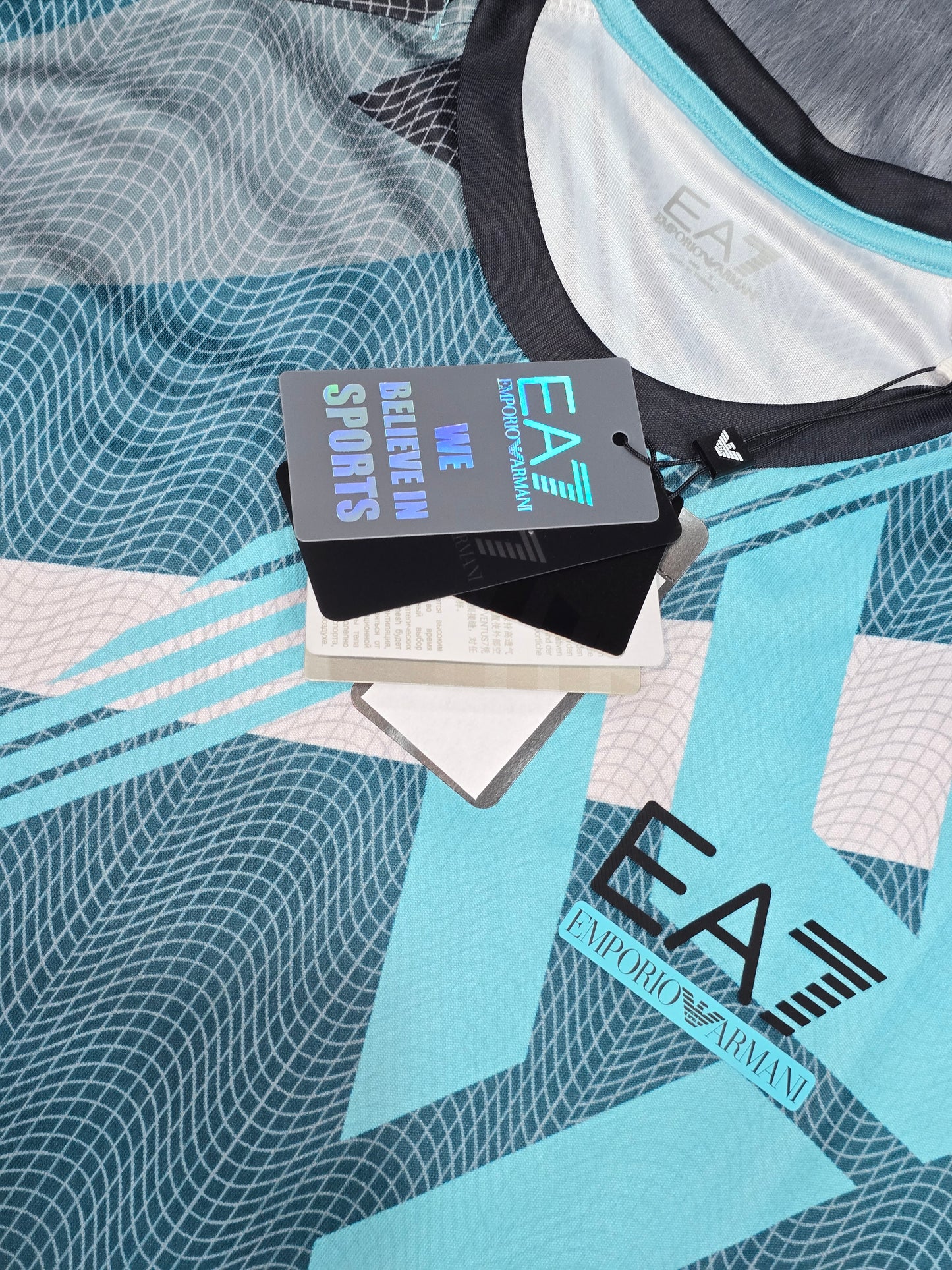 t-shirt Emporio Armani 3kpt47 pj9ez fancy blue