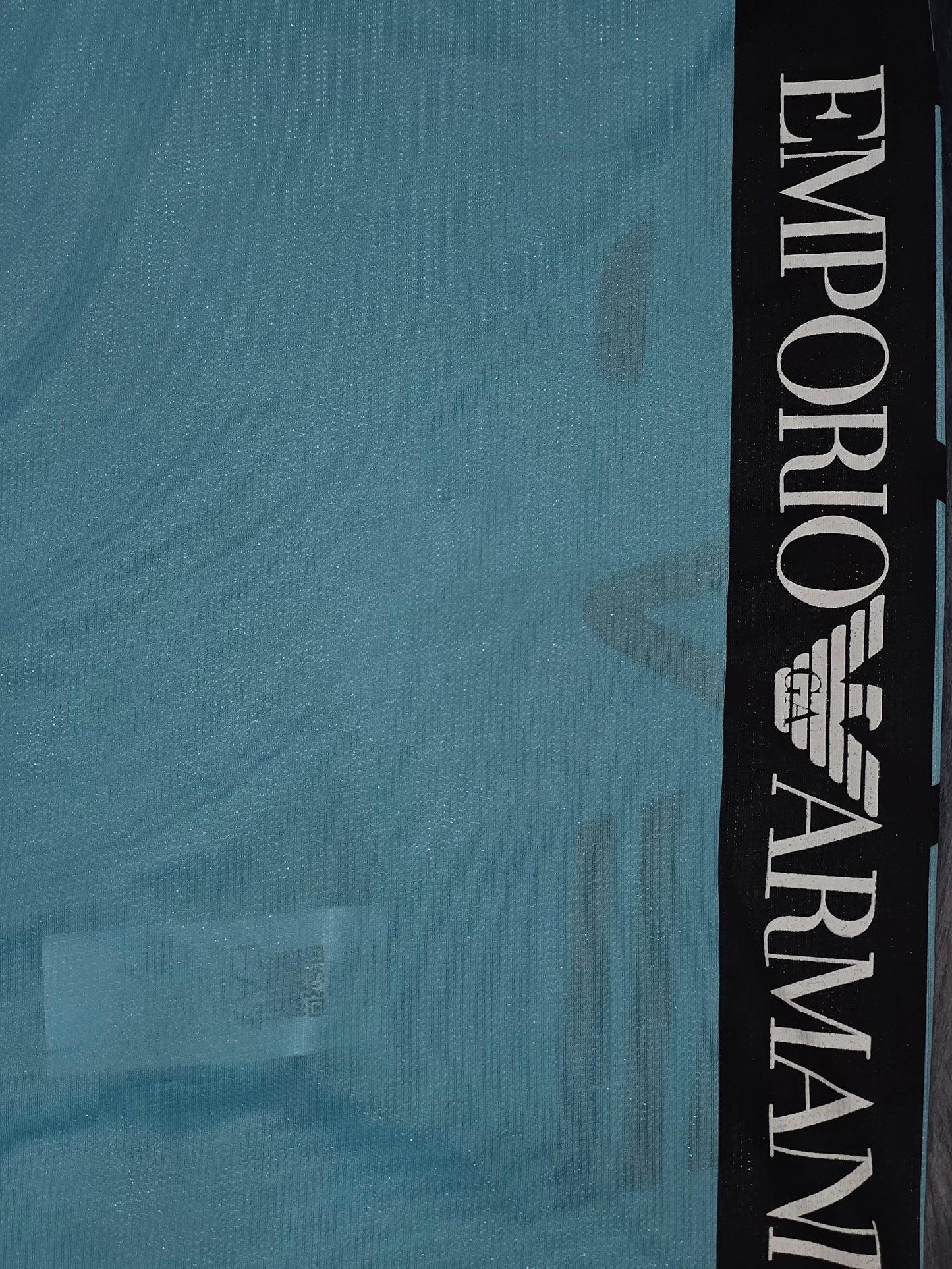 t-shirt Emporio Armani  3kp44 pj5uz bleu curacao