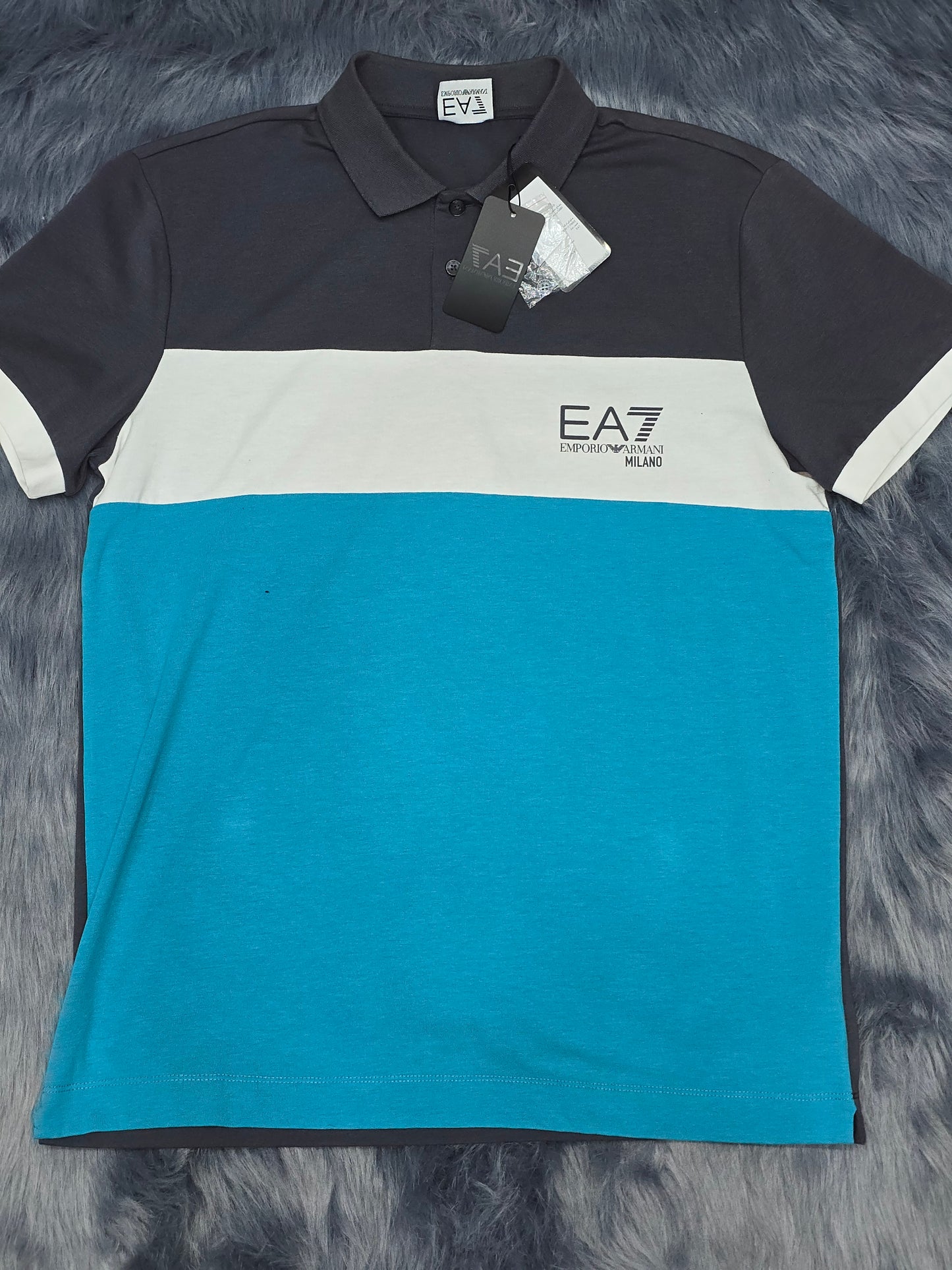 t-shirt Emporio Armani 3kpf12pj6rz blue