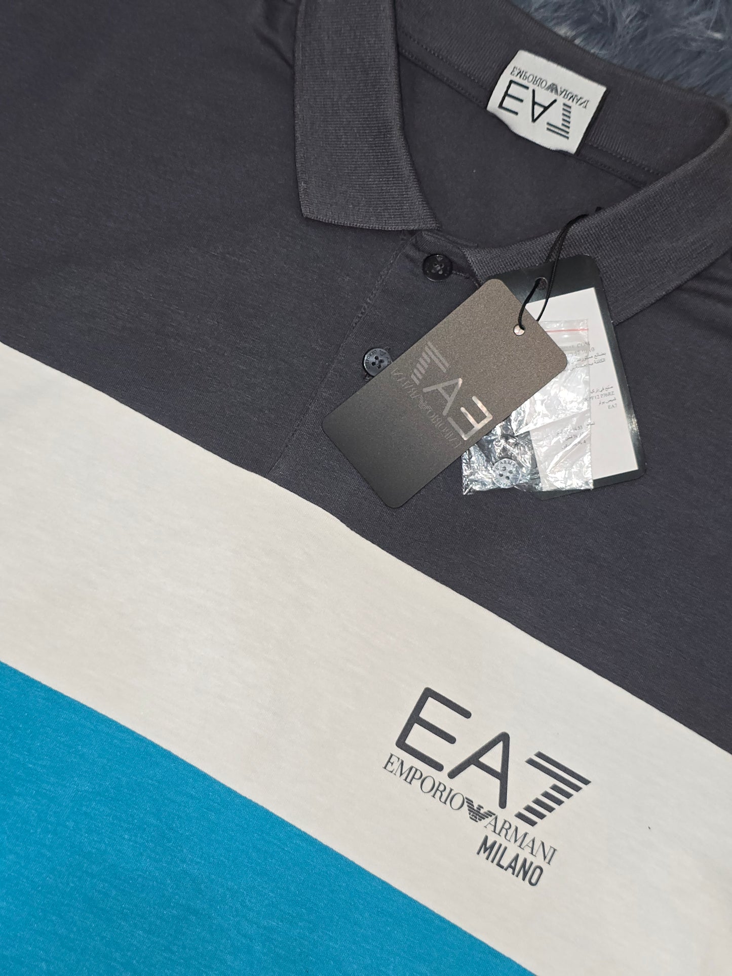 t-shirt Emporio Armani 3kpf12pj6rz blue