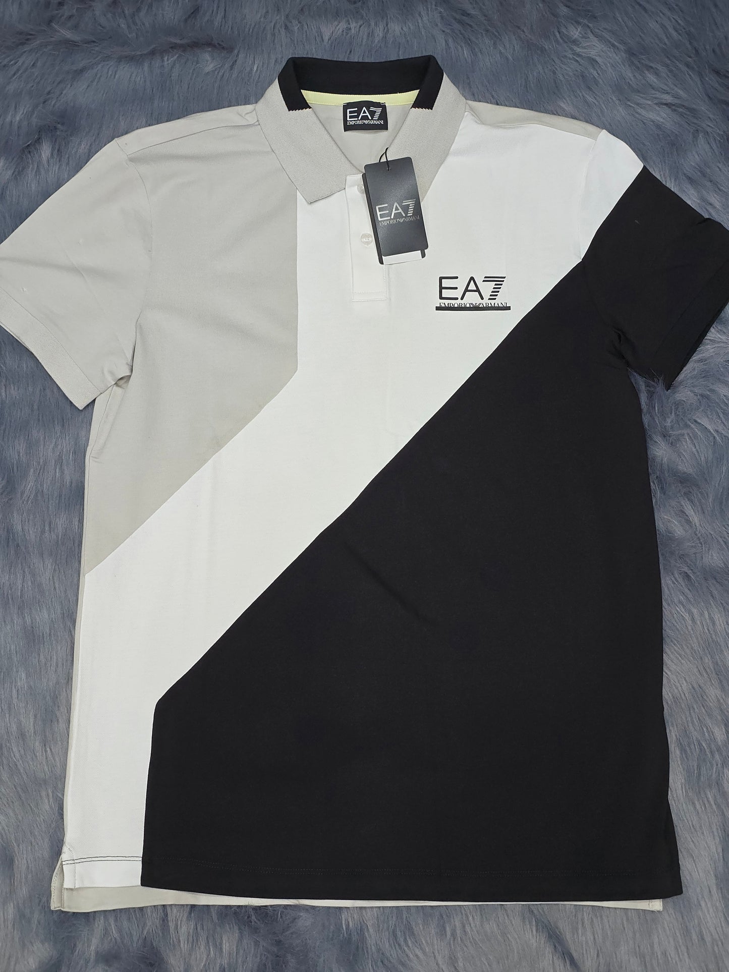 t-shirt  Emporio Armani  3kpf06 pj03z black white