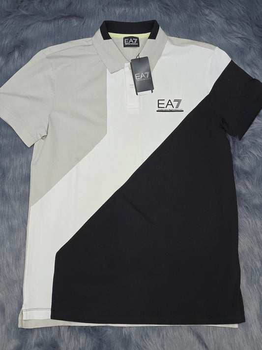 t-shirt  Emporio Armani  3kpf06 pj03z black white