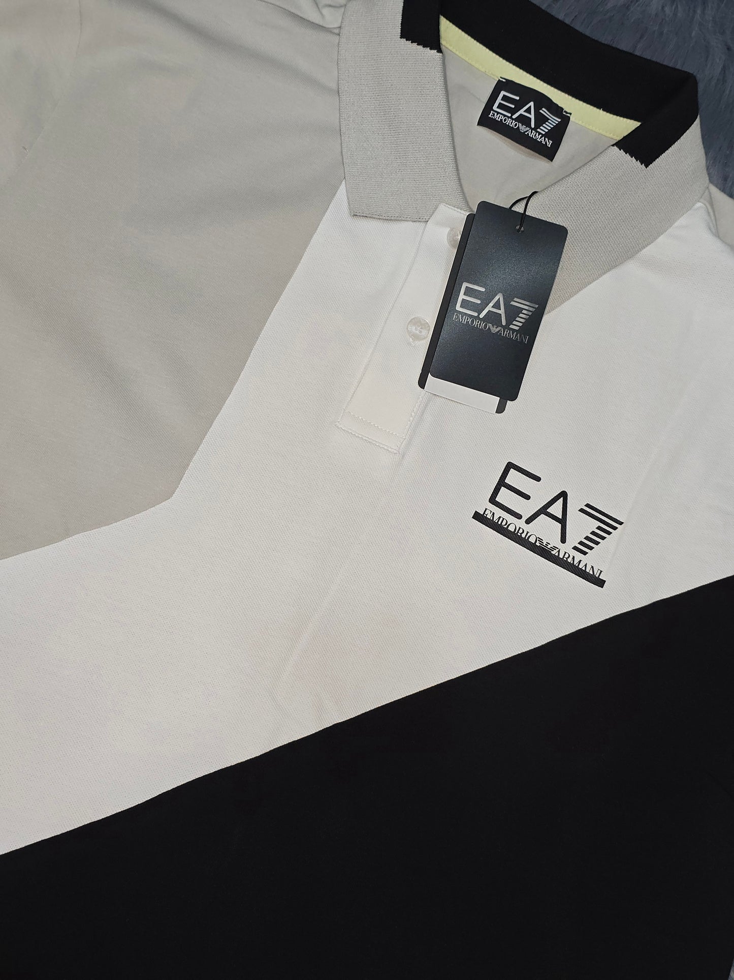 t-shirt  Emporio Armani  3kpf06 pj03z black white