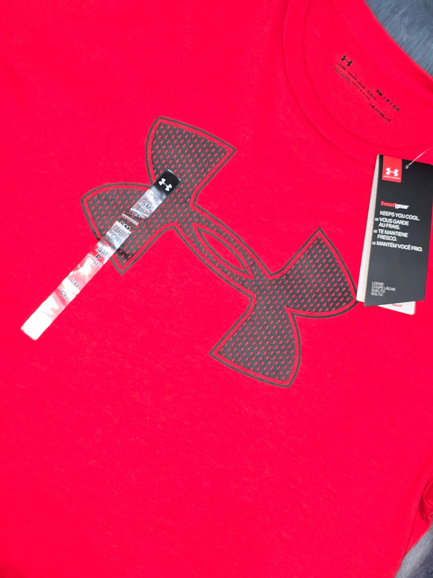 t-shirt  under armour 1329583 600 red