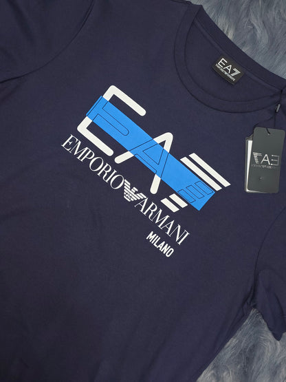 t-shirt Emporio Armani 3kpt32 pj7cz bleu nuit