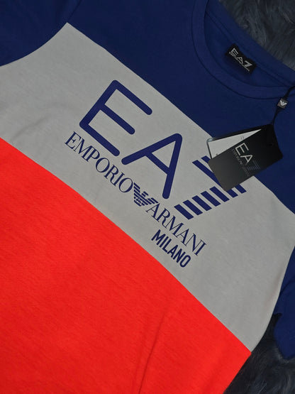 t-shirt Emporio Armani 3kpt33 pj6rz mazarin blue