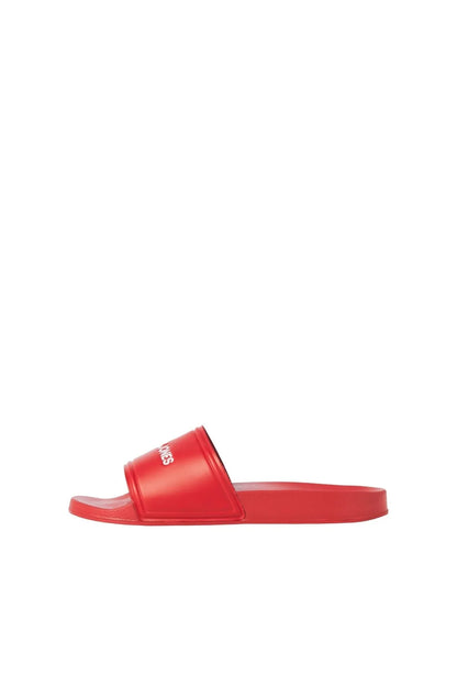 claquette jack&jones 4clr rouge  12212511