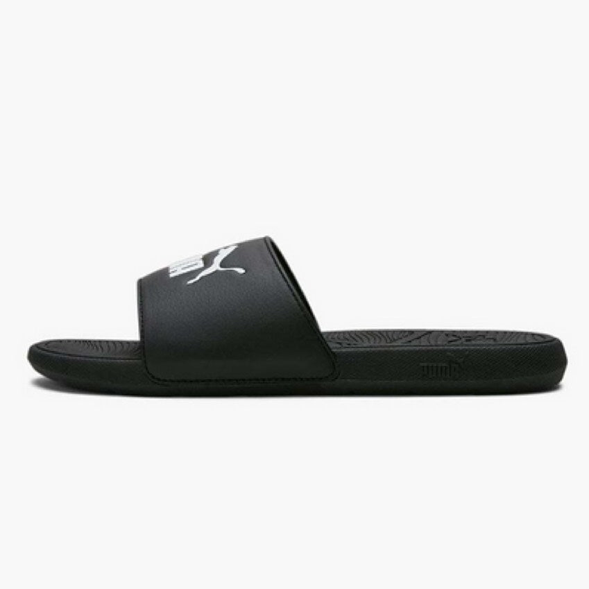 claquette puma noire et blanc  (389110 01)
