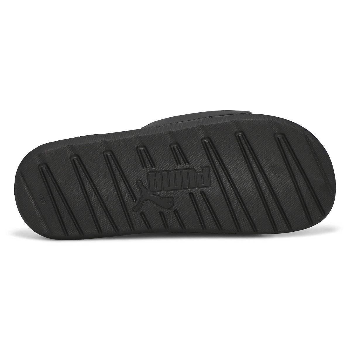 claquette puma noire et rouge  (389113-02)