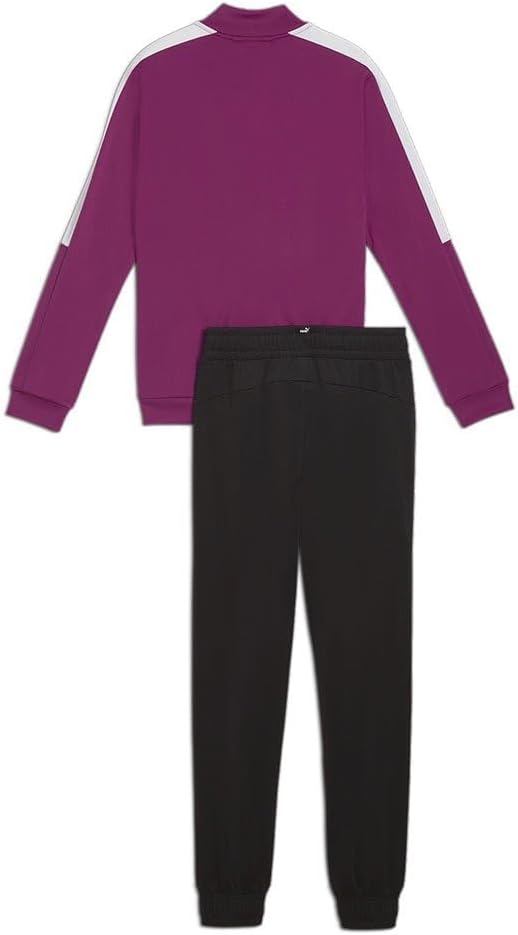 Puma Baseball Tricot Suit Youth Girls Tracksuit Set Purple 680506-45