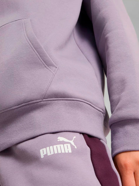 Skinny Warm Female Puma Power Hoodie Fl 681647-30 Purple