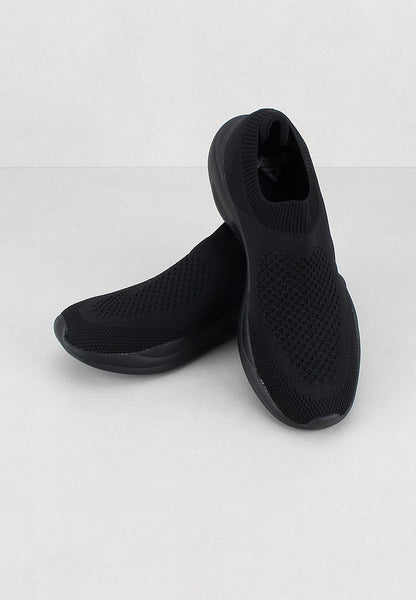 Peak Walking Shoes all black E231541J