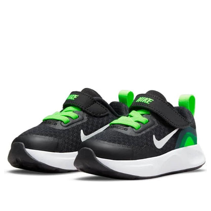 Nike(TD) Wearallday 'Black Green Strike'Baby's cj3818-015