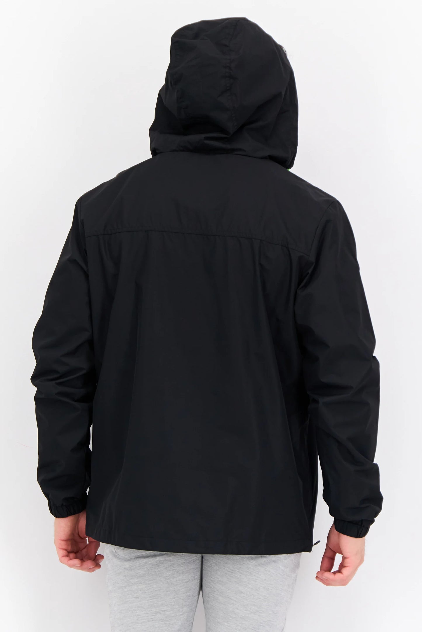 Nautica Men Brand Logo Hooded Jacket, Black nk01169(011)