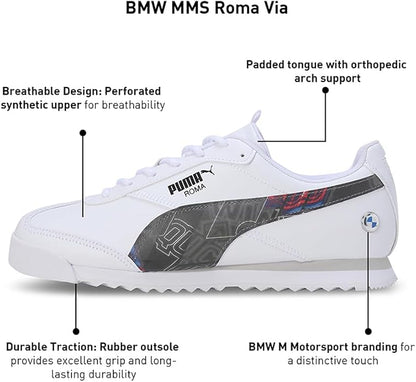 Puma BMW Roma white 307780-02