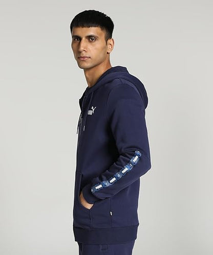 PUMA Ess Tape Camo Full Zip Hoodie FL Sweatshirt Mixte and pant 675944-96 / 675949-06