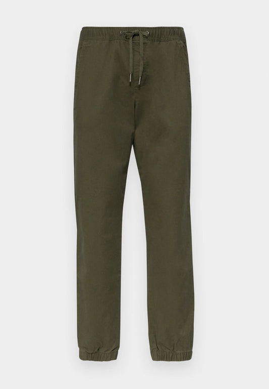 GAP ESSENTIAL - Trousers - black moss 704230-03-1 0001