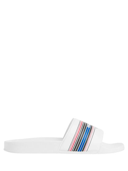 claquette  JACK & JONES Jack & Jones Jfwlewis Stripe Slider 12203995