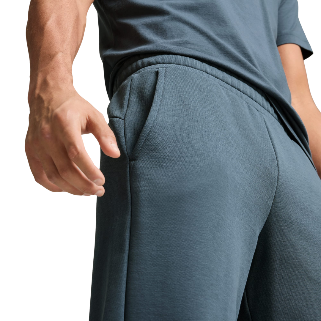 Puma Essentials+ 2 Colour Big Logo Men Fleece Hoodie and pant Grey Skies 586764-18 /586767-26