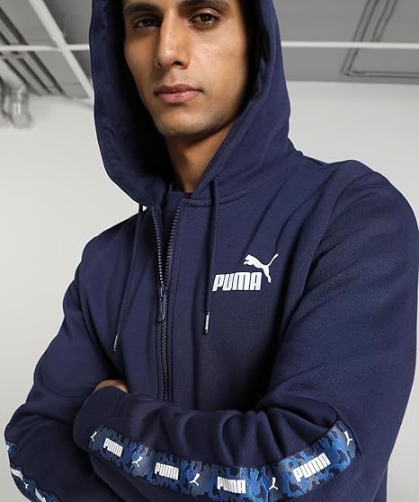 PUMA Ess Tape Camo Full Zip Hoodie FL Sweatshirt Mixte and pant 675944-96 / 675949-06