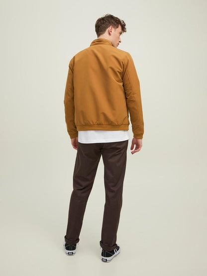 Jack & Jones Mens Jacket Long Sleeve Zip up Polyester Bomber Lightweight 12204277