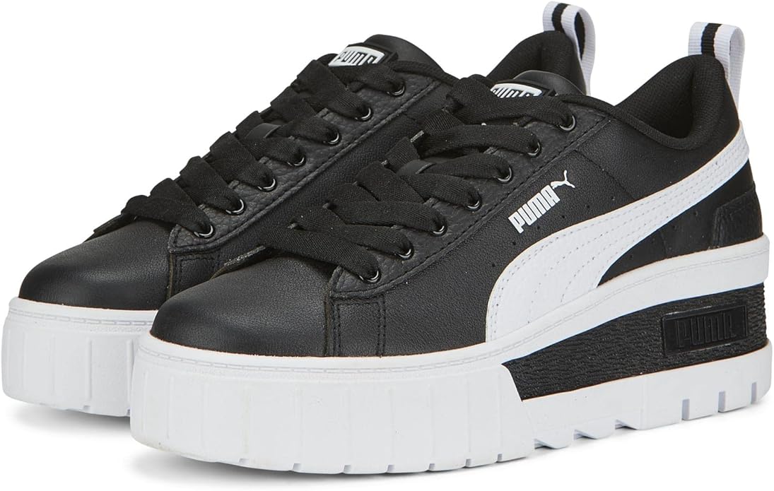 PUMA Mayze Wedge, chaussures de sport pour femmes, noire 386273-02