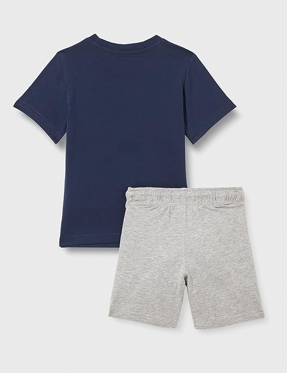 Champion Ensemble enfant avec short d'été 2 pièces bleu 306314 bs503