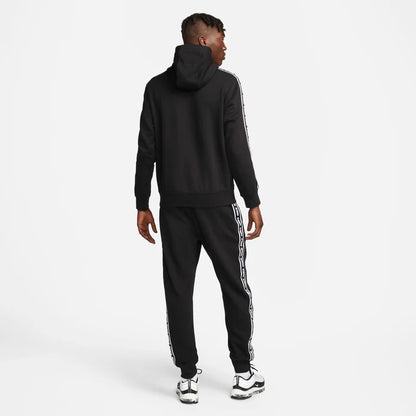 Enssemble Nike Club Fleece Men's Graphic Hooded Tracksuit black fb7296-010